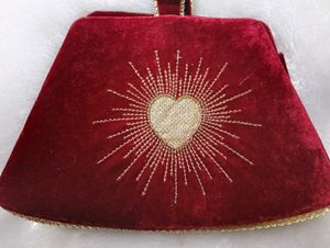 Charlotte tilbury velvet clutch 💕♥️