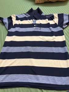 Striped Polo T-Shirt