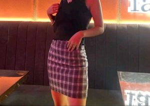 Plaid Mini Skirt