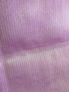 Light Weight Pink Golden Saree