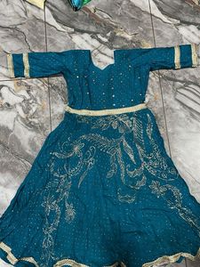 Stunning Teal Lehenga Choli