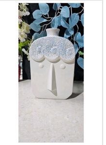Unique Face Ceramic Vase