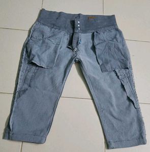 Unique Denim Capris