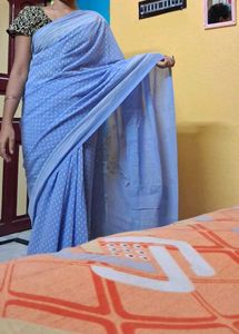 Beautiful Light Blue Saree