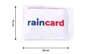 Waterproof Easy To Carry Rain Card - 2 Pieces