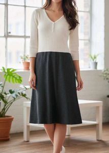 Mango Knitted Dress 💕
