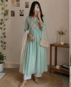 Elegant Pastel Kurta
