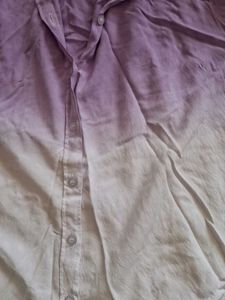 Ombre Button-Up Shirt