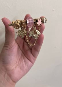 Charming Gold Charm Bracelet