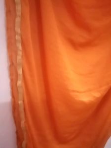 Vibrant Orange Dupatta