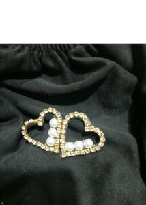 Korean Heart Shaped earrings