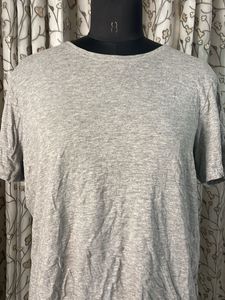 Classic Grey Crew Neck T-Shirt