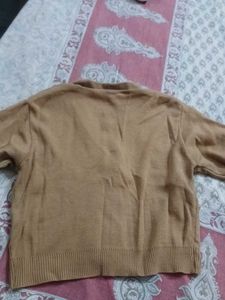 Classic Tan Cardigan