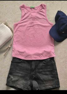 Y2K Pink Tank Top