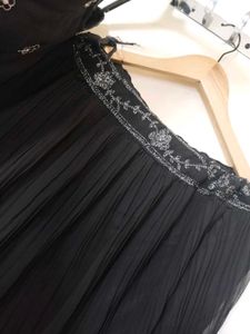 Stunning Embellished Black Lehenga Choli Top