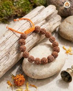 Natural Rudraksha bracelet