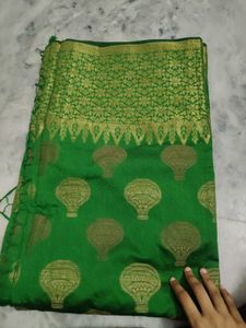 Elegant Green  Saree
