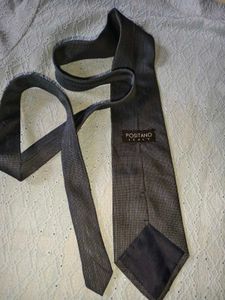 Pasitano Italy Classic Grey Textured Tie