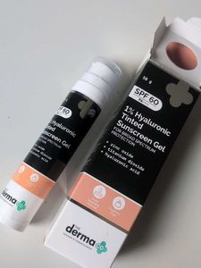 The Derma Co. Tinted Sunscreen Gel SPF 60