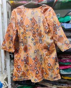 L and XL size Boho Print Kurta Top