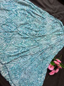 Bohemian Print Maxi Skirt