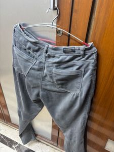 Grey Wash Denim Jeans