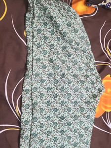 Light Green Floral Palazzos