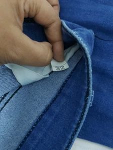 Blue Ripped Jeans