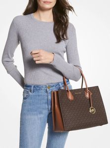 Michael Kors Tote Bag - Brown Signature Print