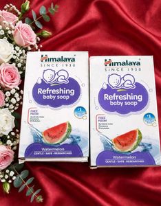 Himalaya Refreshing Baby Soap Pack Of 5 Watermelon