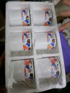 New Without Tag Beautiful Tea Cups Set Of 6