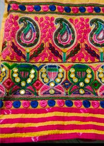 Ethnic Kurta Set - Vibrant kutchi work Design