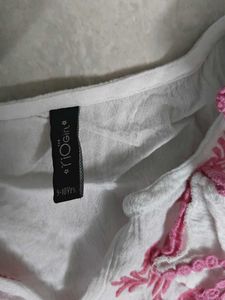 White Embroidered Dress