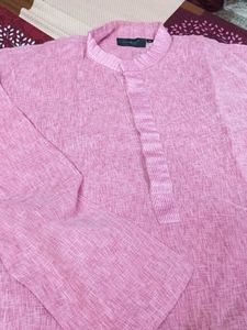 Men's Pink Kurta