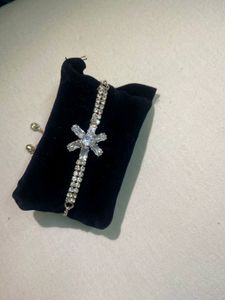 Silver Diamond Bracelet