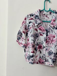 Floral Print Crop Top from Latin quarters