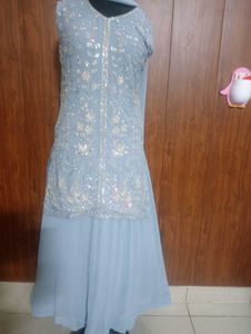 Elegant Sequined Kurta Set