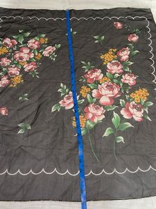 Floral Print Scarf/Dupatta