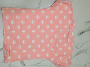 Cute Pink Polka Dot T-Shirt