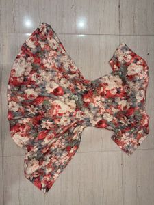 Floral Print Midi Dress
