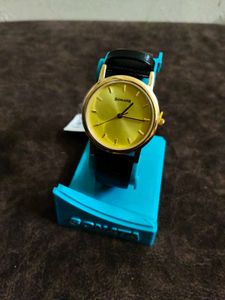 Sonata Gold Watch