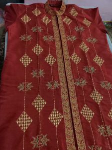 ROSHAN Men's Ethnic Embroidery Kurta