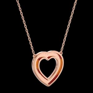 RoseGold Heart Pendant