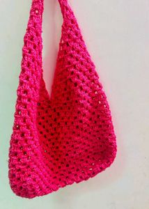 Crocheted Tote Bag