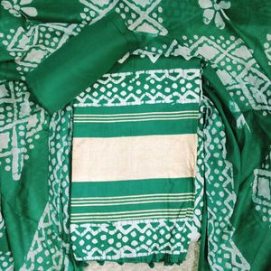 Pure Batik Unstitched Cotton Suits