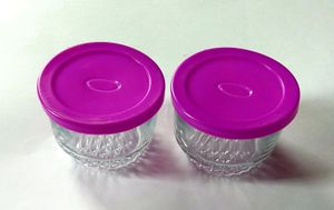 Glass Jar with Lid Combo Of 2