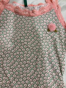 Cute Floral Camisole Top