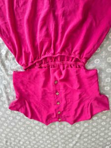 Vibrant Pink Jumpsuit
