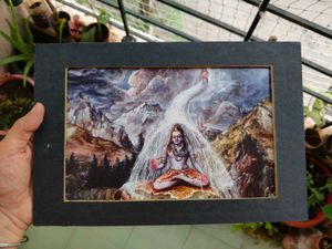 Eco-friendly framed Lord Shiva