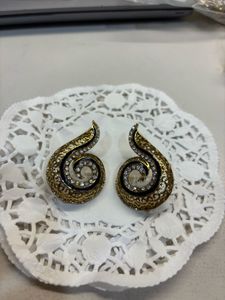 Vintage Inspired Spiral Earrings